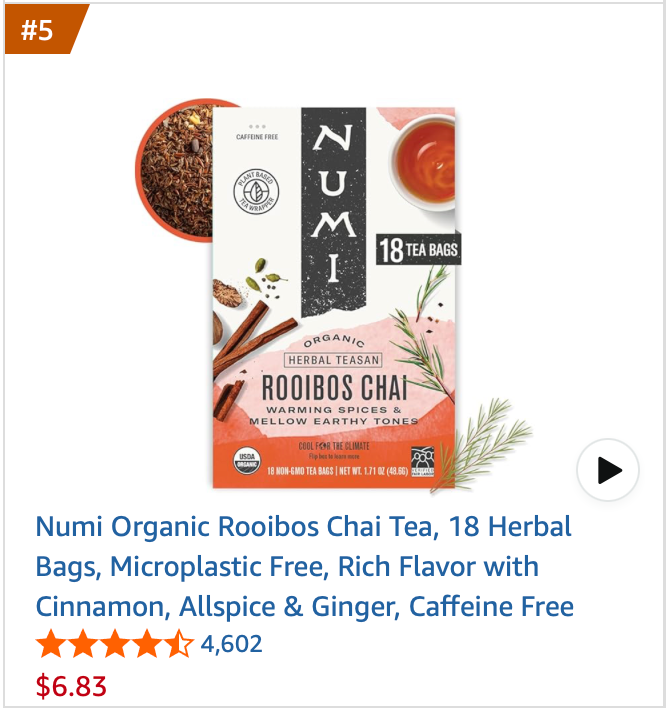 Numi Rooibos Chai